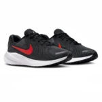 ⁦Nike Revolution 7 Black University Red⁩ – תמונה ⁦2⁩