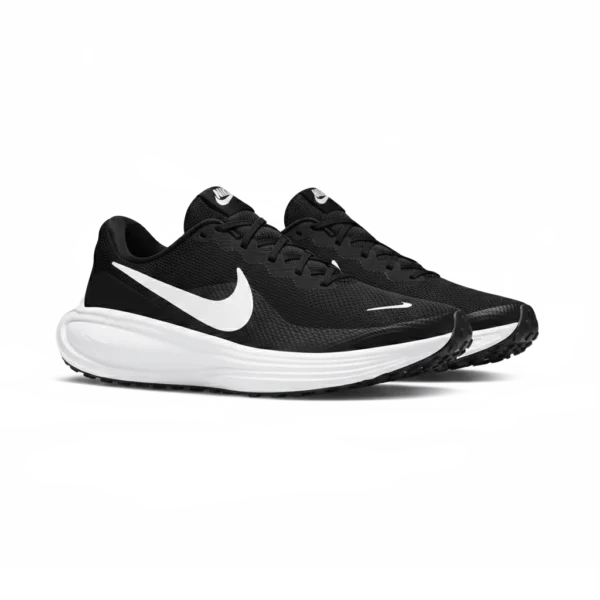 ⁦Nike Revolution 8 Black White⁩ – תמונה ⁦2⁩