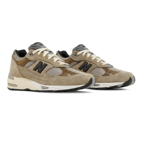 ⁦New Balance 991 x JJJJound Cobblestone Covert Green Black⁩ – תמונה ⁦2⁩