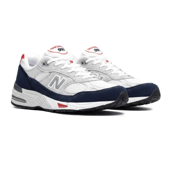 ⁦New Balance 991 Grey Blue White⁩ – תמונה ⁦2⁩