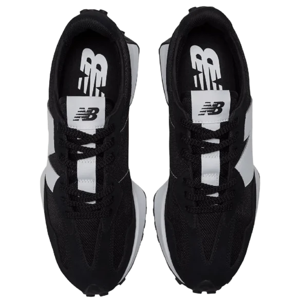 ⁦New Balance 327 White Black⁩ – תמונה ⁦4⁩