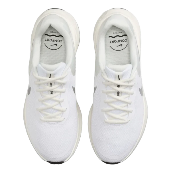 ⁦Nike Revolution 7 White Metallic Silver⁩ – תמונה ⁦4⁩