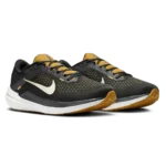 ⁦Nike Winflo 10 Black White Yellow Brown⁩ – תמונה ⁦2⁩