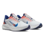 ⁦Nike Air Zoom Winflo 7 White Red Blue⁩ – תמונה ⁦2⁩