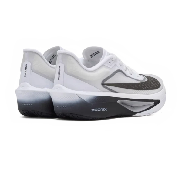 ⁦Nike Zoom Fly 6 White Black Smoke Grey Silver⁩ – תמונה ⁦3⁩