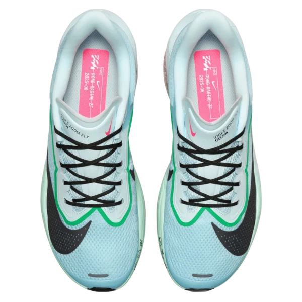 ⁦Nike Zoom Fly 6 Glacier Ice Hyper Pink Green Shock Black⁩ – תמונה ⁦4⁩