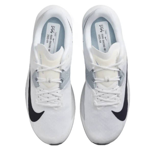 ⁦Nike Rival Fly 4 White Pure Platinum Obsidian Mist Gridiron⁩ – תמונה ⁦4⁩
