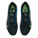 ⁦Nike Air Zoom Winflo 7 Black Vapor Green Valerian Blue⁩ – תמונה ⁦4⁩