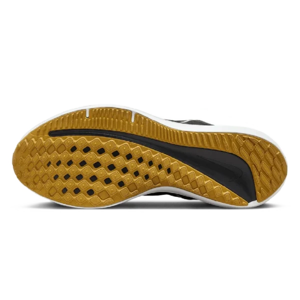 ⁦Nike Winflo 10 Black White Yellow Brown⁩ – תמונה ⁦5⁩