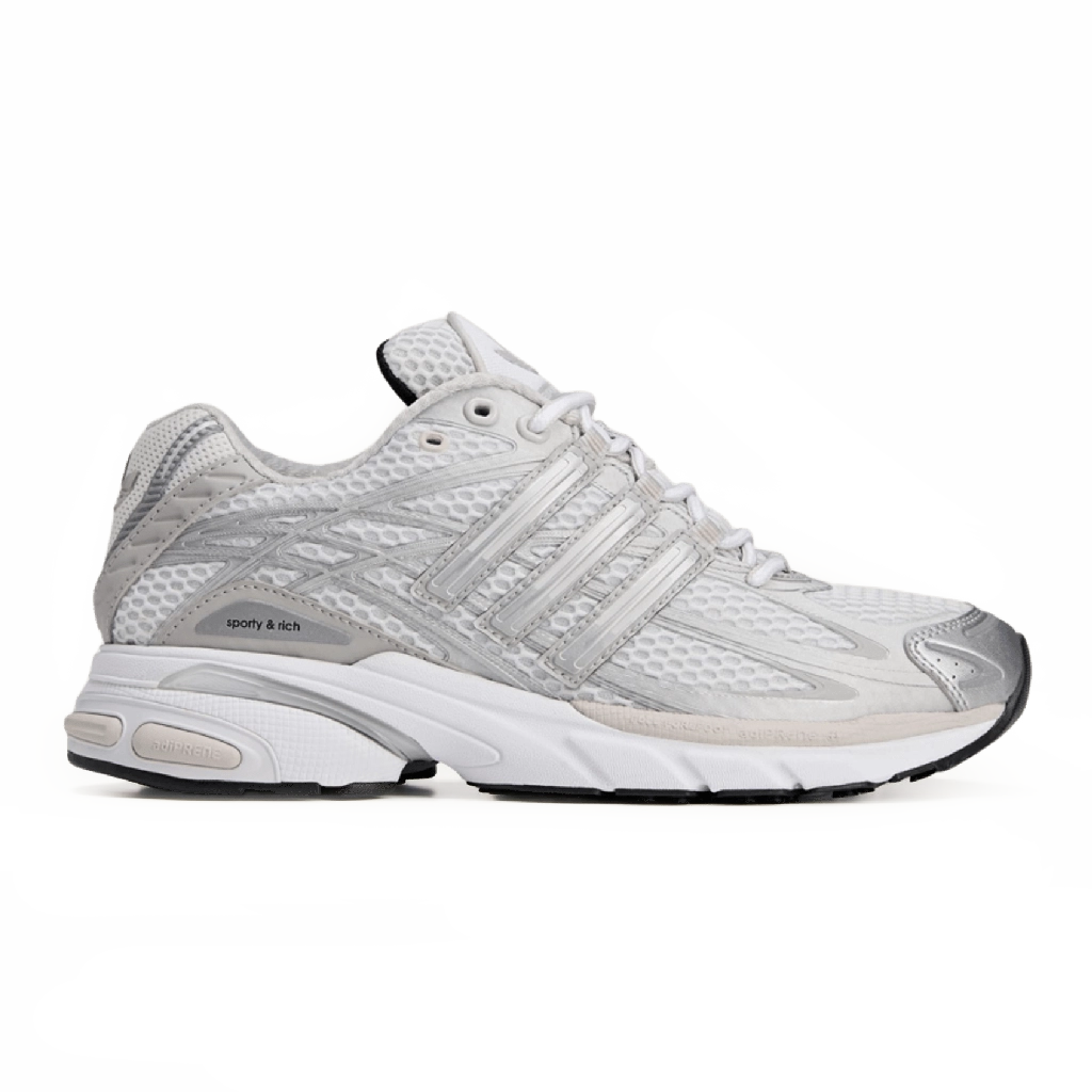 1 Adidas Adistar Cushion Cloud White Grey Silver Metallic – תמונה 1