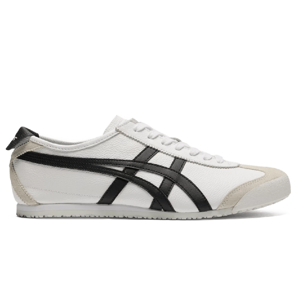 1 Onitsuka Tiger Mexico 66 White Black Suede Toe – תמונה 1