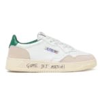 Autry Medalist Low Top Sneakers "Game Set Match" White Green