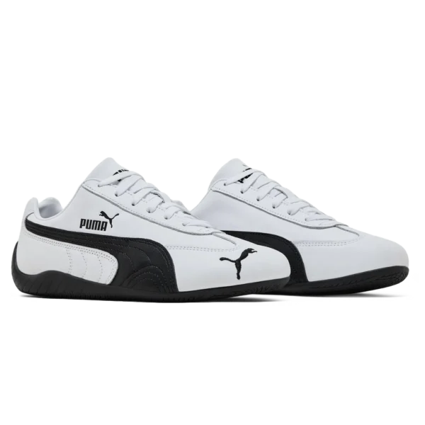 ⁦Puma Speedcat Leather White Black⁩ – תמונה ⁦2⁩