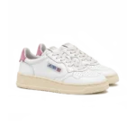 ⁦Autry Medalist Low Sneakers White Mauve Leather⁩ – תמונה ⁦2⁩