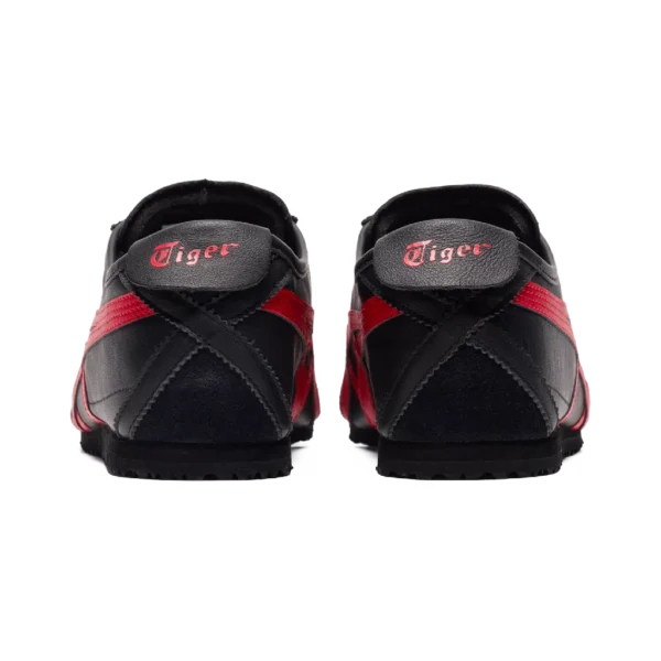 ⁦Onitsuka Tiger Mexico 66 Black Red⁩ – תמונה ⁦4⁩