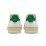 ⁦Autry Medalist Low Sneakers White Green Leather⁩ – תמונה ⁦3⁩