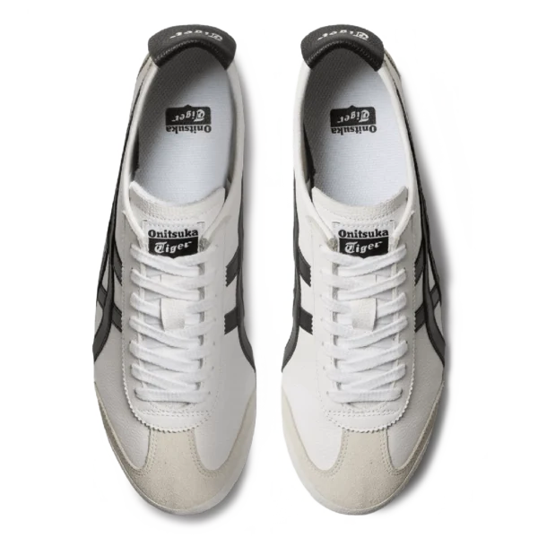 ⁦Onitsuka Tiger Mexico 66 White Black Suede Toe⁩ – תמונה ⁦4⁩