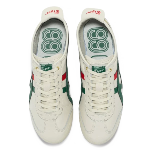 ⁦Onitsuka Tiger Mexico 66 Birch Kale⁩ – תמונה ⁦4⁩