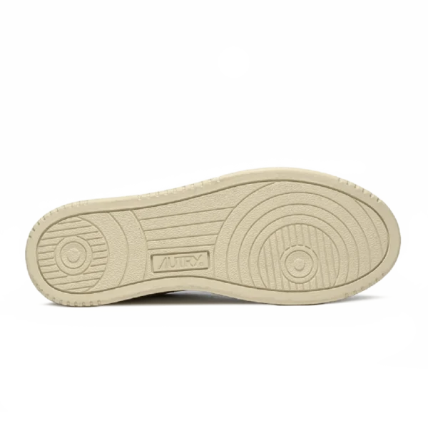 ⁦Autry Medalist Low Sneakers White Black Leather Classic⁩ – תמונה ⁦5⁩