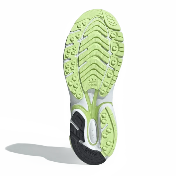 ⁦Adidas Adistar Cushion Cloud White Pulse Lime Core Black⁩ – תמונה ⁦5⁩
