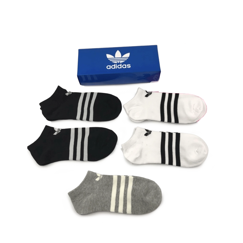 1 Adidas Essential Short Socks Pack (5 Pairs) – תמונה 1