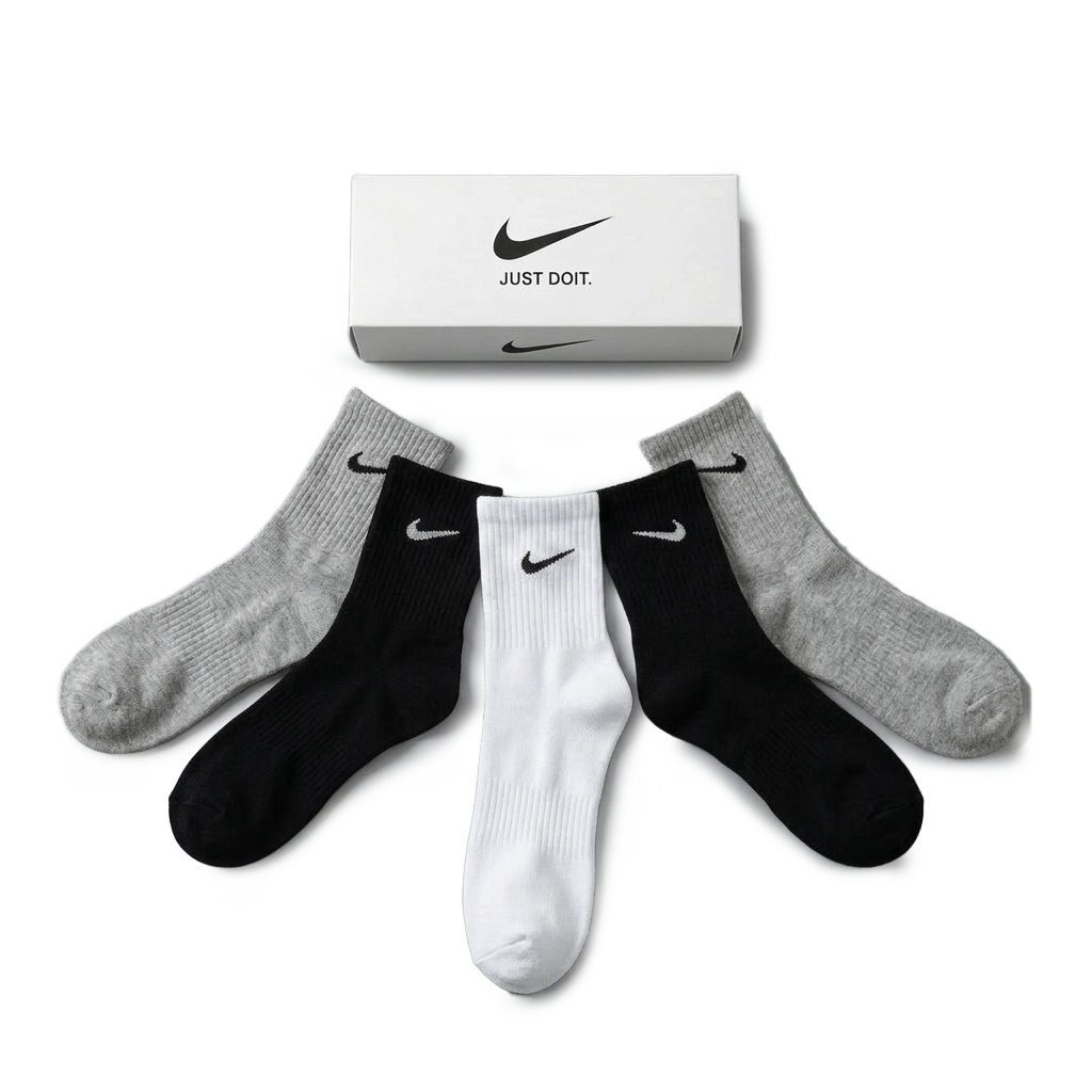 1 Nike Essential Medium-Length Socks Pack (5 Pairs) – תמונה 1