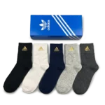 Adidas Everyday Long Socks Basic Colors (Pack of 5)