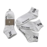 On Short Socks Pack White (3 Pairs)
