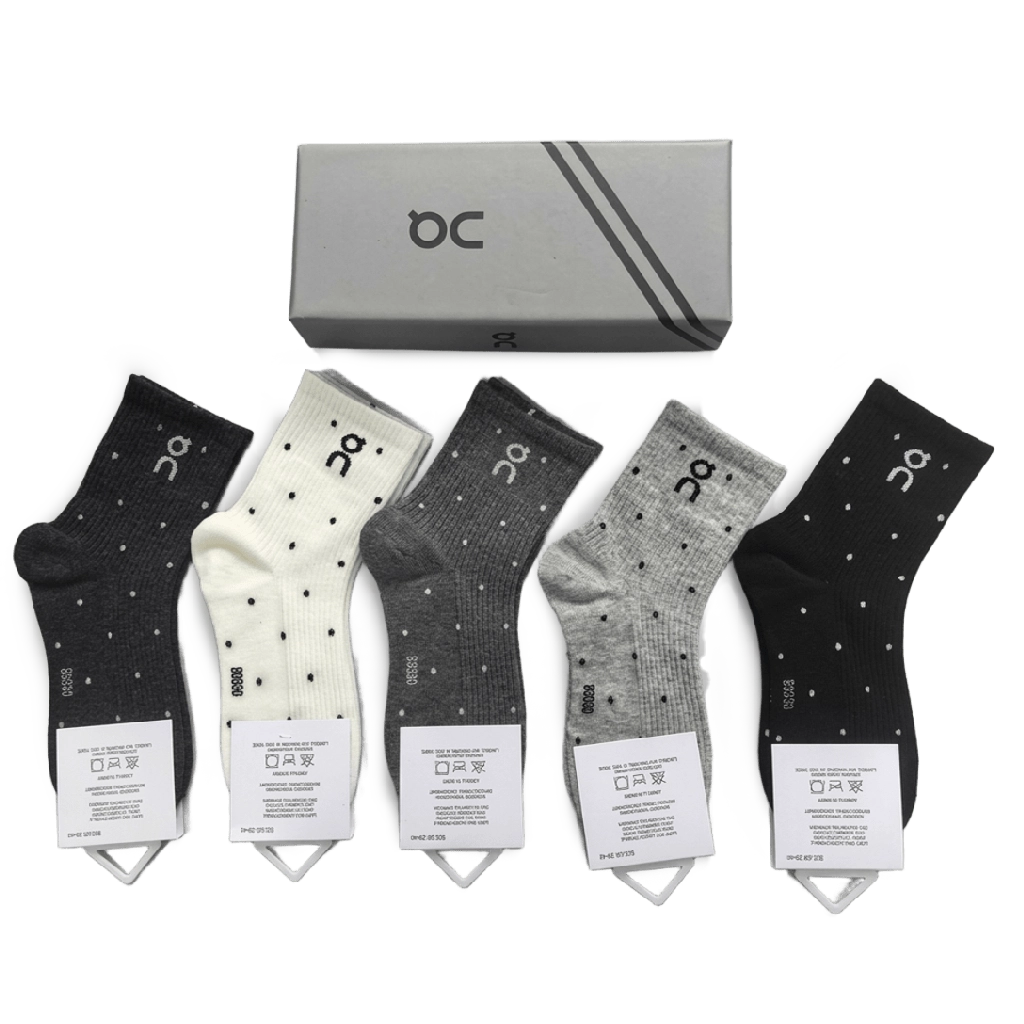 1 On Mid-Length Socks Pack Basic Colors (5 Pairs) – תמונה 1