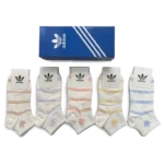 Adidas Short Socks Everyday White Essential Comfort (5 Pack)