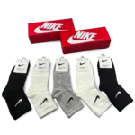 Nike Medium Length Socks Pack Black White Grey (5 Pairs)