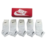 Nike Short Socks Pack White Black (5 Pairs)