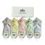 Alo Short Socks Light Colors (5 Pack)