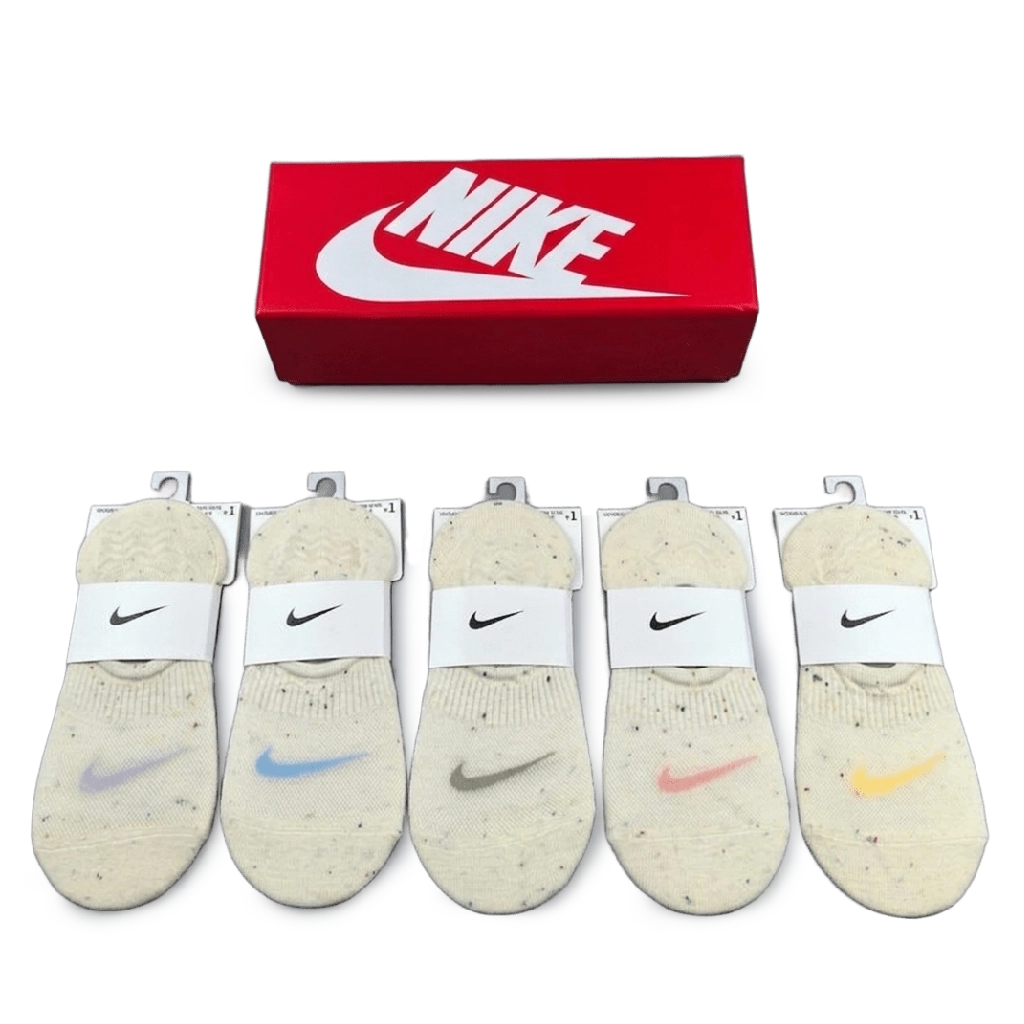 1 Nike Short Socks White (5-Pack) – תמונה 1