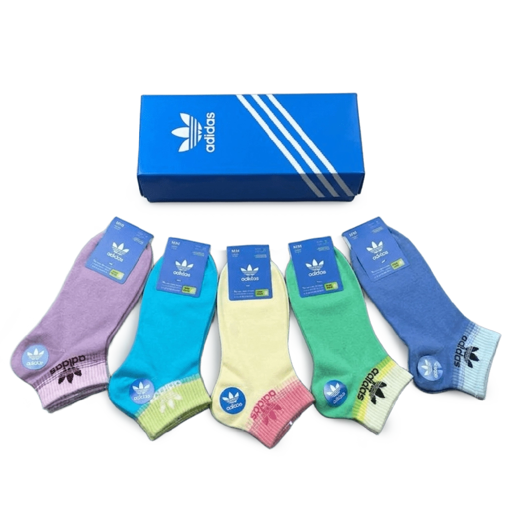 1 Adidas Short Socks Bright Colors (5-Pack) – תמונה 1