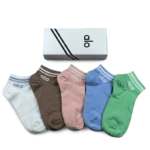 Alo Short Socks Colorful Mix (5-Pack)