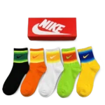 Nike Medium Length Socks Mixed Colors (5-Pack)
