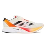 Adidas Adizero Boston 12 Ivory Core Black Solar Red