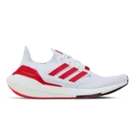 Adidas Ultraboost 22 White Vivid Red