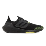 Adidas Ultraboost 22 Black Solar Yellow