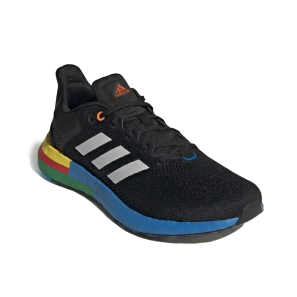 ⁦Adidas Pureboost 21 Black Multi⁩ – תמונה ⁦2⁩