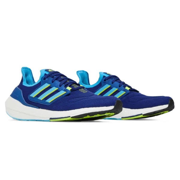 ⁦Adidas Ultraboost 22 Legacy Indigo Solar Yellow⁩ – תמונה ⁦2⁩