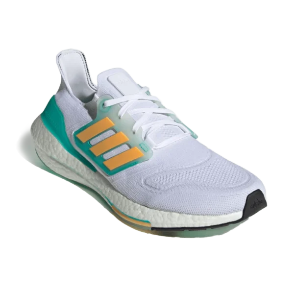 ⁦Adidas Ultraboost 22 White Mint Rush Yellow⁩ – תמונה ⁦2⁩
