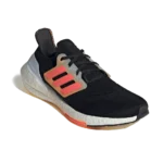⁦Adidas Ultraboost 22 Black Flash Orange Yellow⁩ – תמונה ⁦2⁩