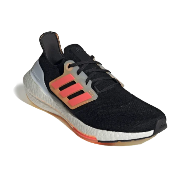 ⁦Adidas Ultraboost 22 Black Flash Orange Yellow⁩ – תמונה ⁦2⁩