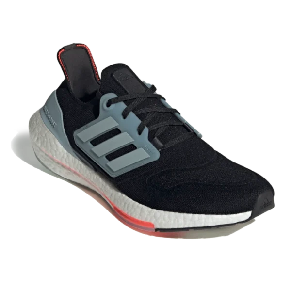 ⁦Adidas Ultraboost 22 Core Black Magic Grey Turbo⁩ – תמונה ⁦2⁩