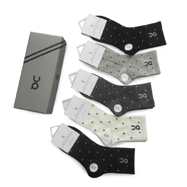 ⁦On Mid-Length Socks Pack Basic Colors (5 Pairs)⁩ – תמונה ⁦2⁩