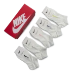 ⁦Nike Short Socks Pack White (5 Pairs)⁩ – תמונה ⁦2⁩
