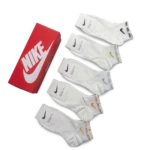 ⁦Nike Short Socks Pack White (5 Pairs)⁩ – תמונה ⁦2⁩