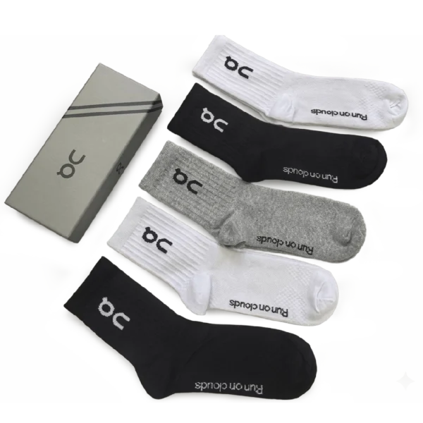 ⁦On Medium Length Socks Basic Colors (5 Pack)⁩ – תמונה ⁦2⁩